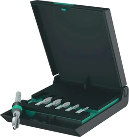 Wera 844/7 Gewindebohrer-Sortiment inkl. Werkzeugbox, 6-tlg.