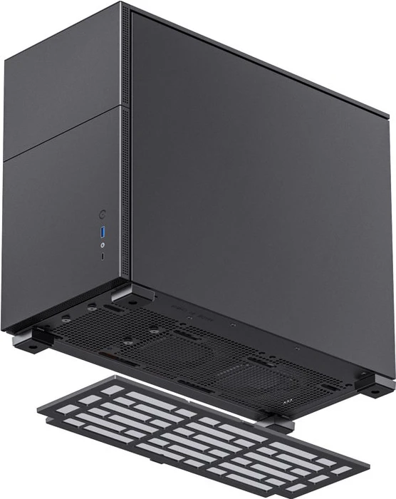 Jonsbo D31 Black, schwarz, Glasfenster