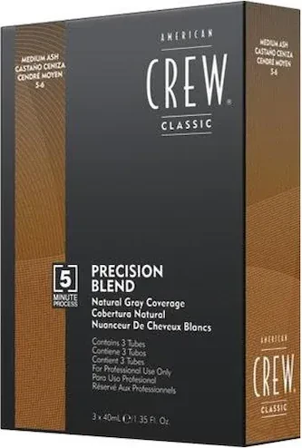 American Crew Presicion Blend Natural Gray Coverage dark, 120ml (3x 40ml)