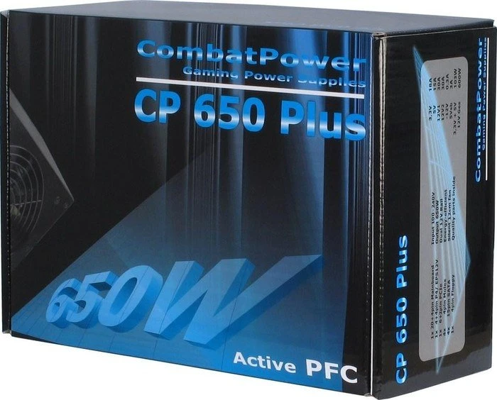 Inter-Tech Combat Power CP Plus 650W, ATX 2.2