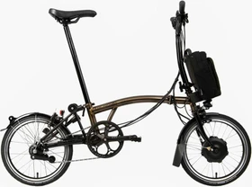 Brompton Electric C-Line Explore flame lacquer