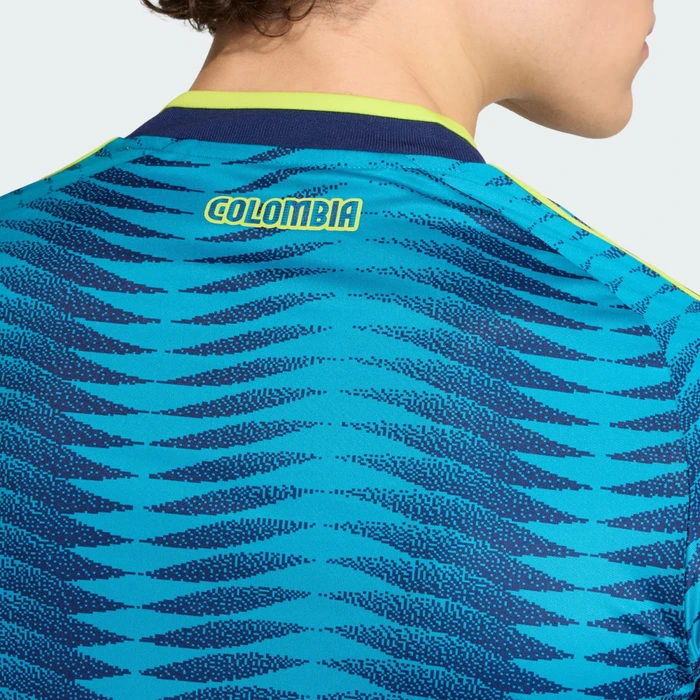adidas FIFA WM 2026 Kolumbien Authentic Auswärtstrikot kurzarm mystery petrol/team navy blue 2 (Herren)