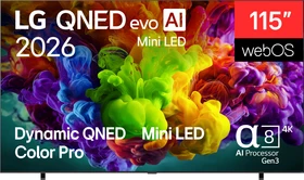 LG QNED evo AI 115QNED93B6