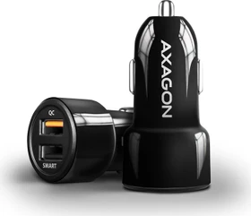 Axagon PWC-QC5 QC3.0 + 2.4A Car Charger schwarz