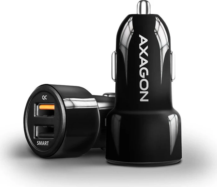 Axagon PWC-QC5 QC3.0 + 2.4A Car Charger schwarz