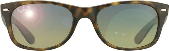 Ray-Ban RB2132 New Wayfarer Classic 52mm tortoise/blue-gradient green