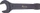 Fortis Schlag-Einmaulschlüssel, 30x190mm
