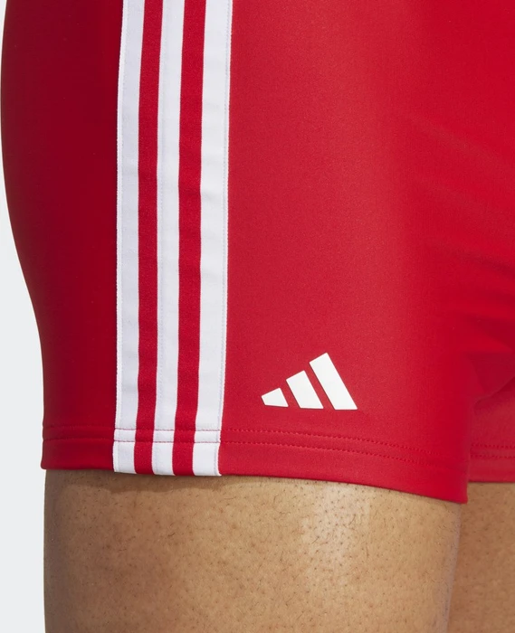 adidas Classic 3-Streifen Badehose better scarlet/white (Herren)