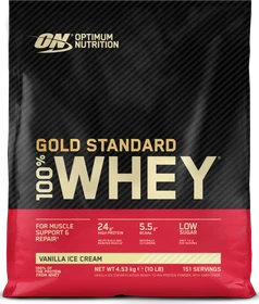 Optimum Nutrition Gold Standard 100% Whey Vanilla Ice Cream 4.54kg