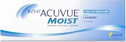 Johnson & Johnson Acuvue Moist 1-Day for Astigmatism, -4.75 Dioptrien, 30 Stück