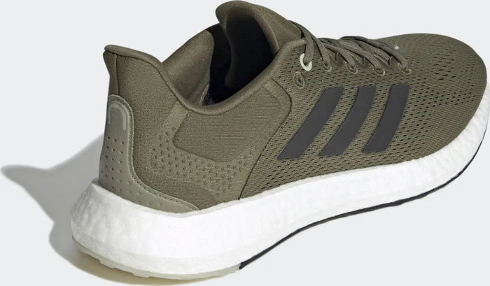 adidas Pureboost 21 focus olive/core black/halo green (Herren)