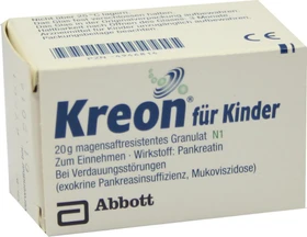 Kreon für Kinder magensaftresistentes Granulat, 20g
