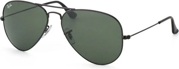 Ray-Ban RB3025 Aviator Classic 58mm polished black/green classic
