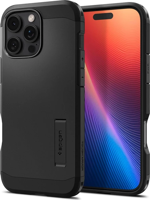 Spigen Tough Armor AI (MagFit) für Apple iPhone 16 Pro schwarz