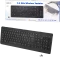 LogiLink 2.4GHz Wireless Tastatur, schwarz, USB, DE Vorschaubild