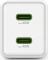 Hama Schnellladegerät GaN 2x USB-C Super-Mini-Ladegerät PD 40 W weiß Vorschaubild