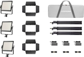 Godox Litemons LP400BI schwarz K3 Kit 3er Set