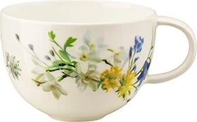 Rosenthal Brillance Bone China Fleurs des Alpes Kombi-Obertasse