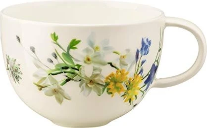 Rosenthal Brillance Bone China Fleurs des Alpes Kombi-Obertasse