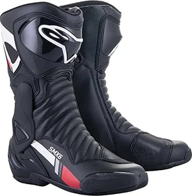 Alpinestars SMX-6 V2 Motorradstiefel schwarz/weiß/rot
