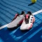 adidas Barricade 13 cloud white/core black/lucid red (Herren) Vorschaubild