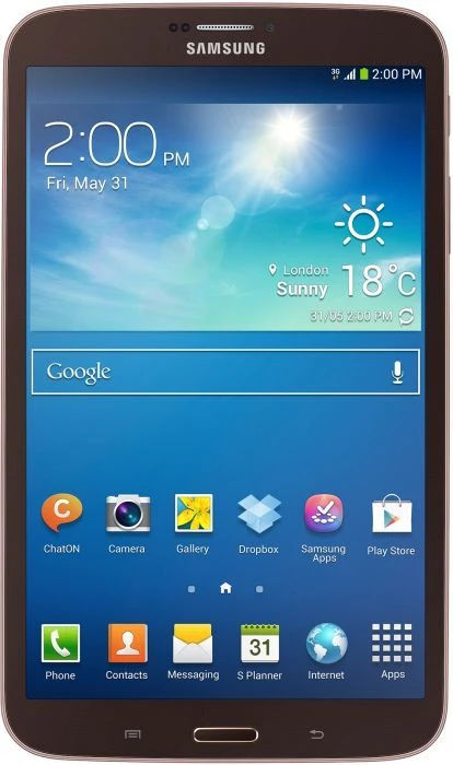 Samsung Galaxy Tab 3 8.0 T3100, braun, 16GB