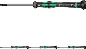 Wera Kraftform Micro 2067 Elektroniker Torx BO Schraubendreher, TR10x60mm
