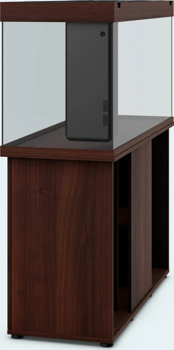 Juwel Rio 350 LED Aquarium-Set mit Unterschrank, dunkles Holz/dunkles Holz, 350l