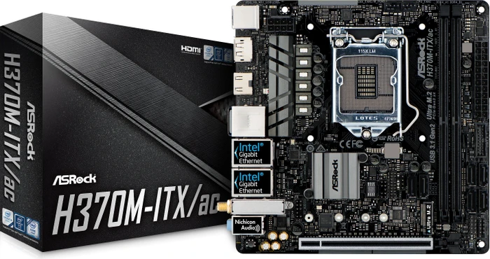 ASRock H370M-ITX/ac (Intel 1151 v2)