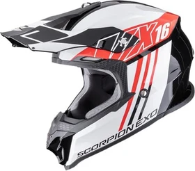 Scorpion VX-16 Evo Air Lignes schwarz/weiß/rot