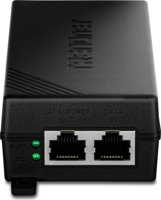 TRENDnet Wallmount Gigabit PoE-Injektor, 2x RJ-45, 30W PoE+