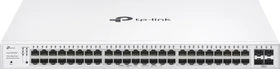 TP-Link Festa FS300 Rackmount Gigabit Smart Switch, 48x RJ-45, 4x SFP, 384W PoE+ (FS352GP)
