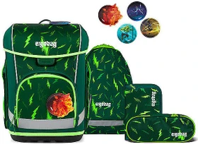 Ergobag Cubo Light Bärtastisch 2026 Schultaschen-Set, 5-tlg.