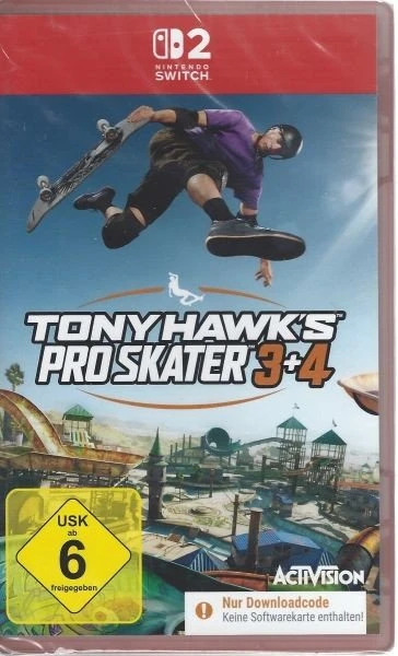 Tony Hawk's Pro Skater 3+4 (Switch 2)