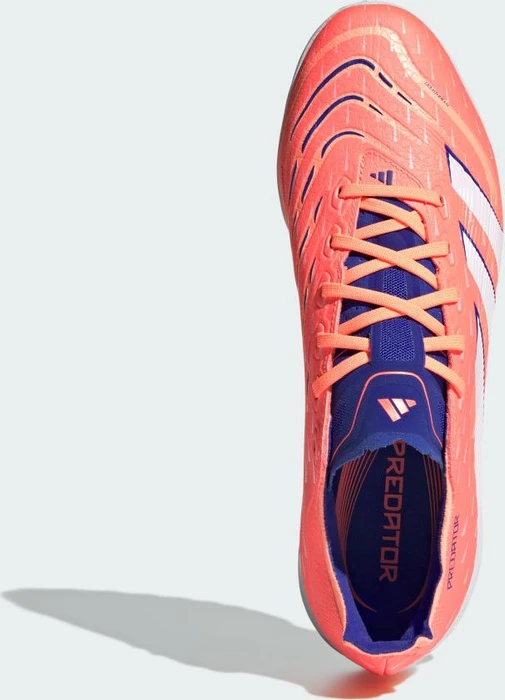 adidas Predator 24 League Low TF signal coral/cloud white/beam orange