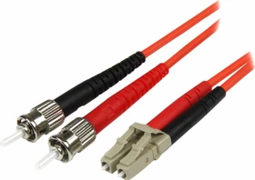 StarTech LWL Duplex Kabel, OM2, 2x LC Stecker/2x ST Stecker, 5m, orange