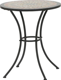 Siena Garden Prato Gartentisch 60cm schwarz