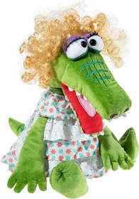 Heunec Jan & Henry - Krokodella Handspielpuppe 40cm
