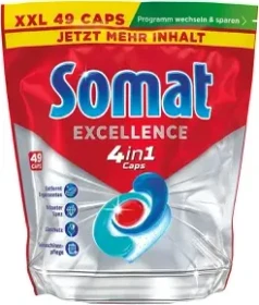 Somat Excellence 4in1 Geschirrspültabs, 49 Stück