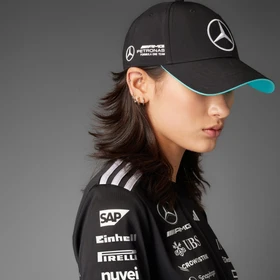 adidas Mercedes AMG Petronas Formula One Team Driver Kappe schwarz/weiß