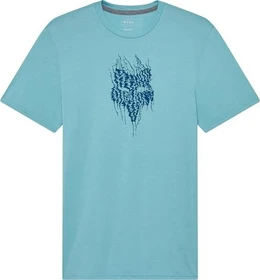 Fox Racing Bark Tech Funktionsshirt kurzarm vintage wash blue (Herren)