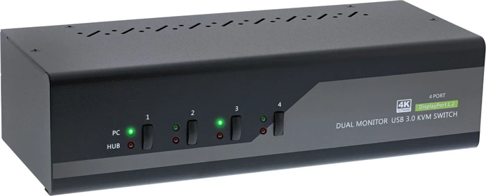 InLine 4-Port DisplayPort KVM-Switch