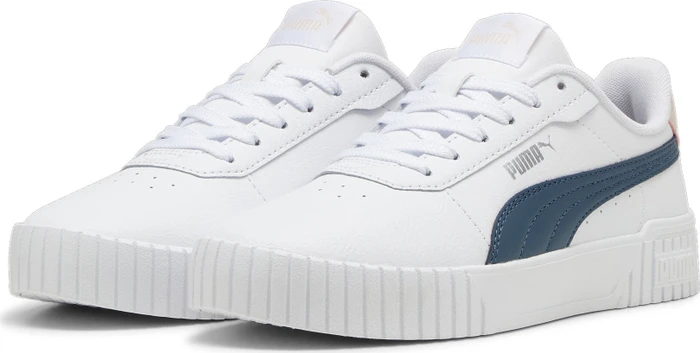 Puma Carina 2.0 Sneakers puma white/gray skies/island pink (Damen)