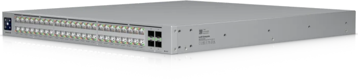 Ubiquiti Enterprise Campus 48 PoE Rackmount 10G Managed Switch, 48x RJ-45, 4x SFP28, 950W PoE++