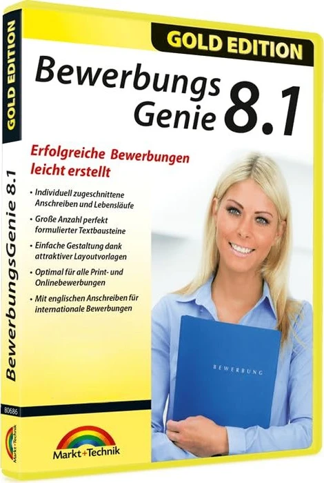 Markt+Technik BewerbungsGenie 8 (deutsch) (PC)