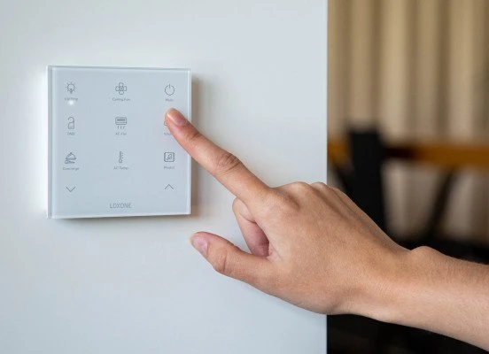 Loxone Touch Pure Flex Battery Air, weiß