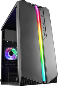 Mars Gaming MC-S1, schwarz, Acrylfenster (MCS1)
