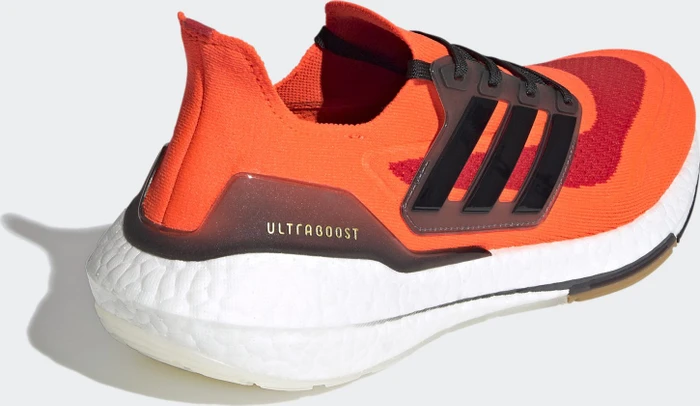 adidas Ultraboost 21 solar red/core black/gold metallic (Herren)