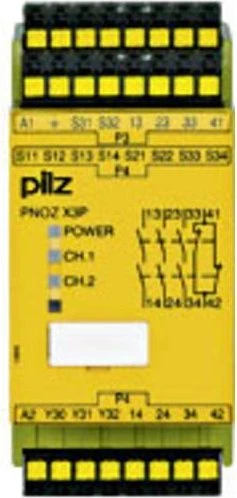 Pilz PNOZ X3P C 24-240VACDC 3n/o 1n/c 1so