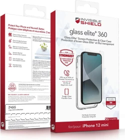 ZAGG invisibleSHIELD Glass Elite+ 360 für Apple iPhone 12 Mini